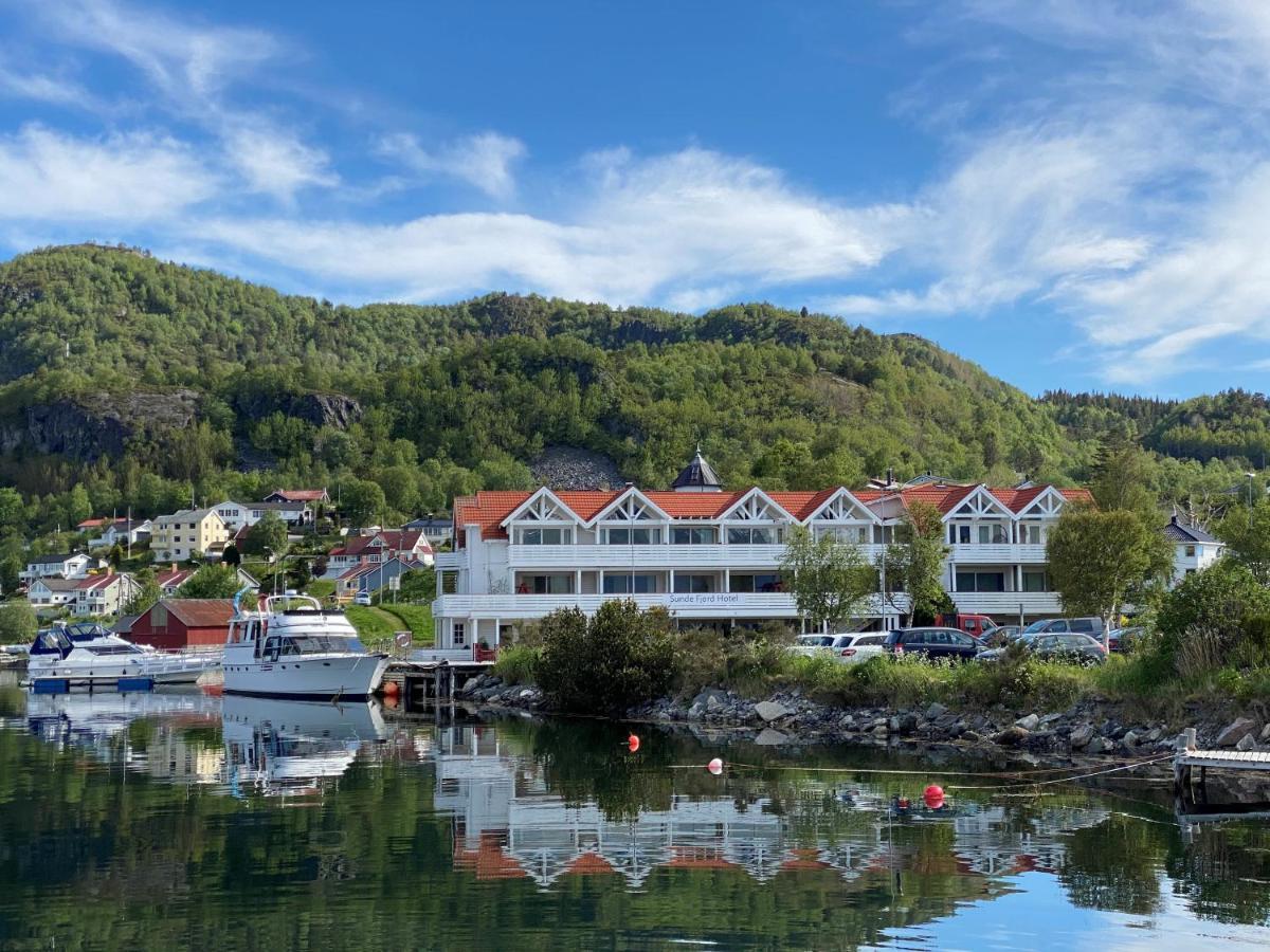 Sunde Fjord Hotel, Free And Easy Parking Solavagen エクステリア 写真